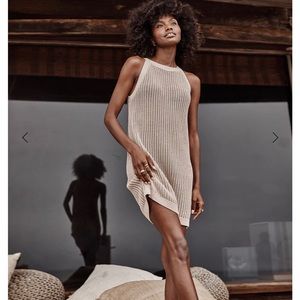 Summersalt Crochet High-Neck Dress